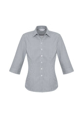 Womens Ellison 3/4 Sleeve Shirt - S716LT - biz-collection-1