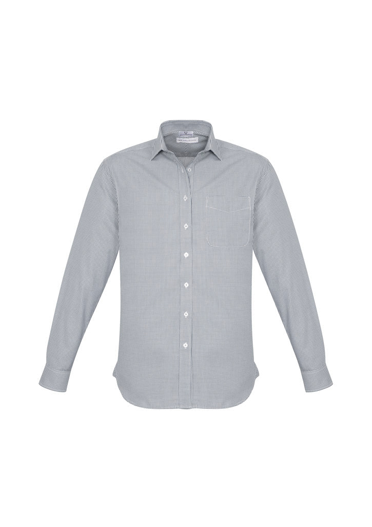 Mens Ellison Long Sleeve Shirt - S716ML - biz-collection-0