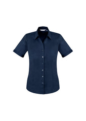 Biz Collection S770LS Monaco Womens Short Sleeve Shirt in Ink