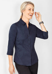 Womens Monaco 3/4 Sleeve Shirt - S770LT - biz-collection-0