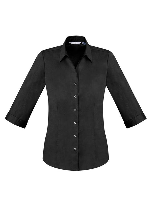 Womens Monaco 3/4 Sleeve Shirt - S770LT - biz-collection-1