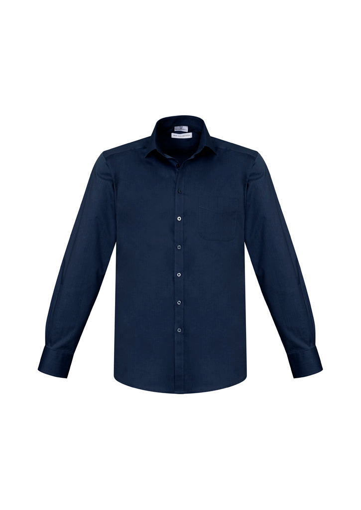 Mens Monaco Long Sleeve Shirt - S770ML - biz-collection-0