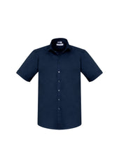 Biz Collection S770MS Monaco Mens Short Sleeve Shirt in Ink
