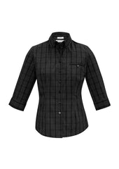 Womens Harper 3/4 Sleeve Shirt - S820LT - biz-collection-1