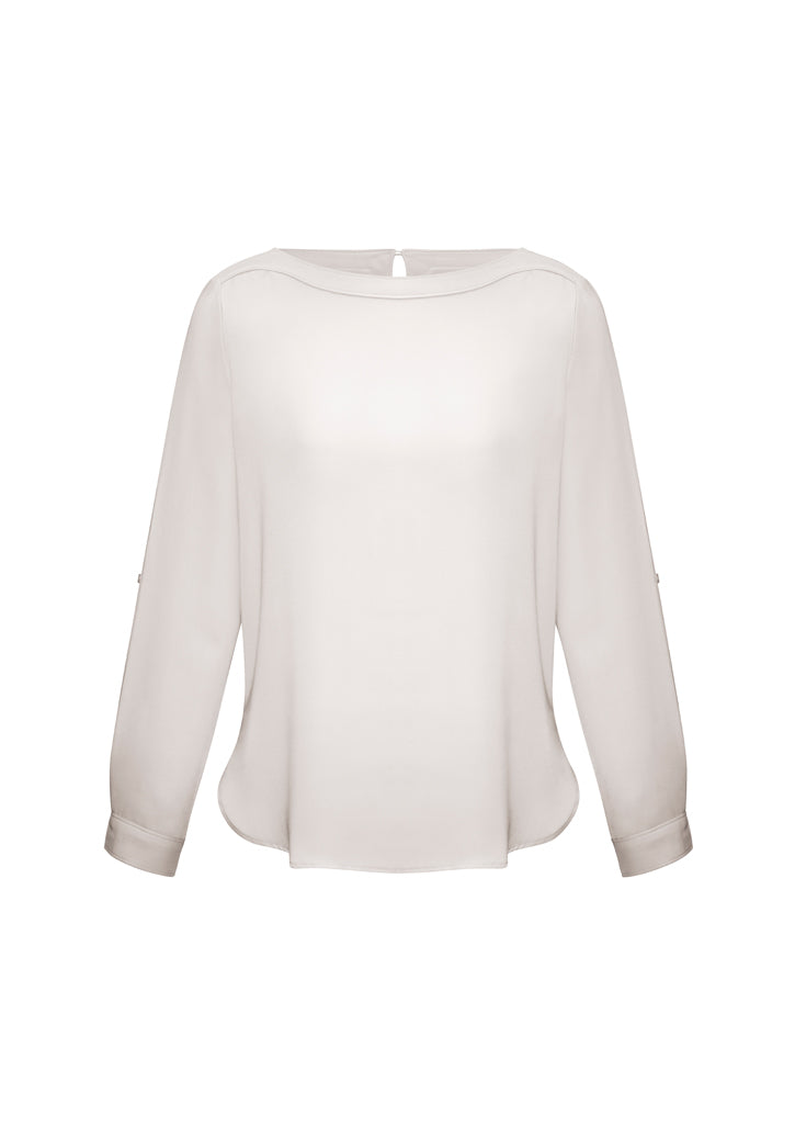 Womens Madison Boatneck Top - S828LL - biz-collection-0