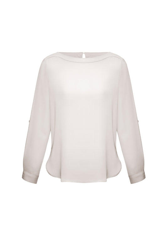 Womens Madison Boatneck Top - S828LL - biz-collection-0