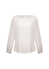 Womens Madison Boatneck Top - S828LL - biz-collection-0