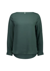 Biz Collection S828LL Madison Womens Boatneck Top in Seafoam
