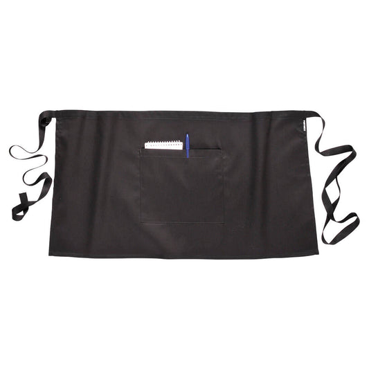 Portwest S845 Bar Apron in Black - back view