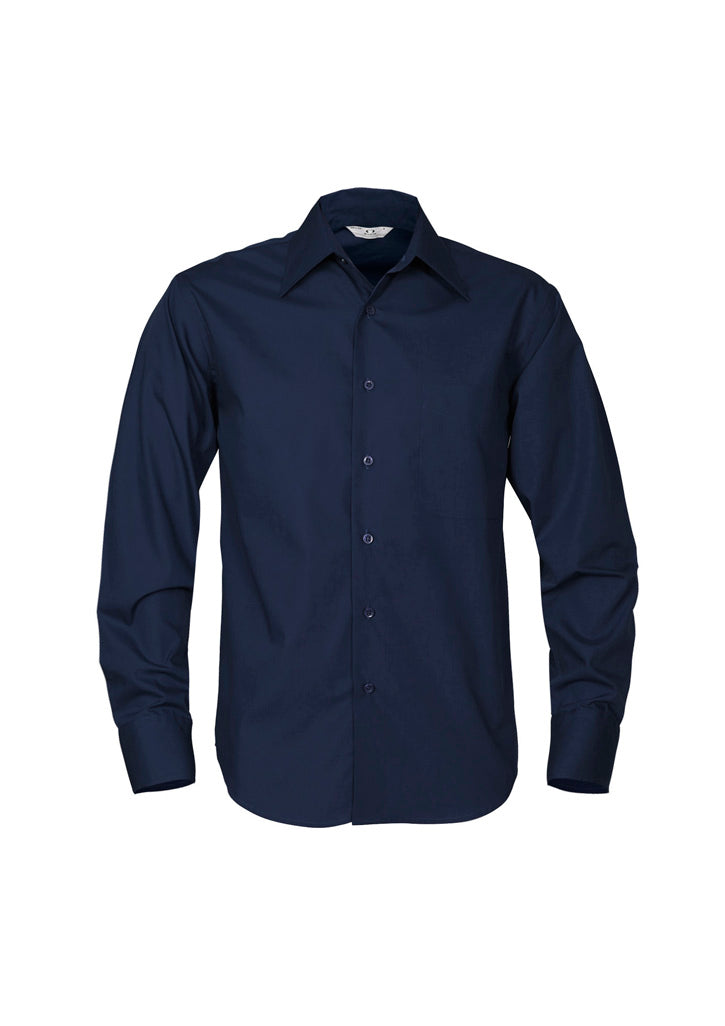 Mens Metro Long Sleeve Shirt - SH714 - biz-collection-1