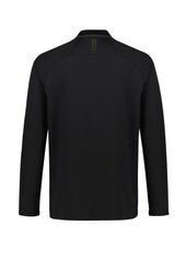 Biz Collection SW225M Balance Unisex Mid Layer Top in Black/Gold - back view