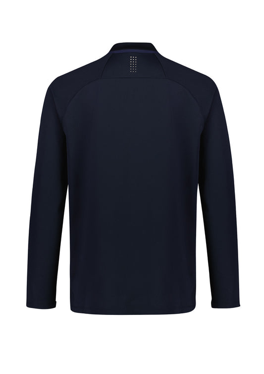 Biz Collection SW225M Balance Unisex Mid Layer Top in Navy/White - back view