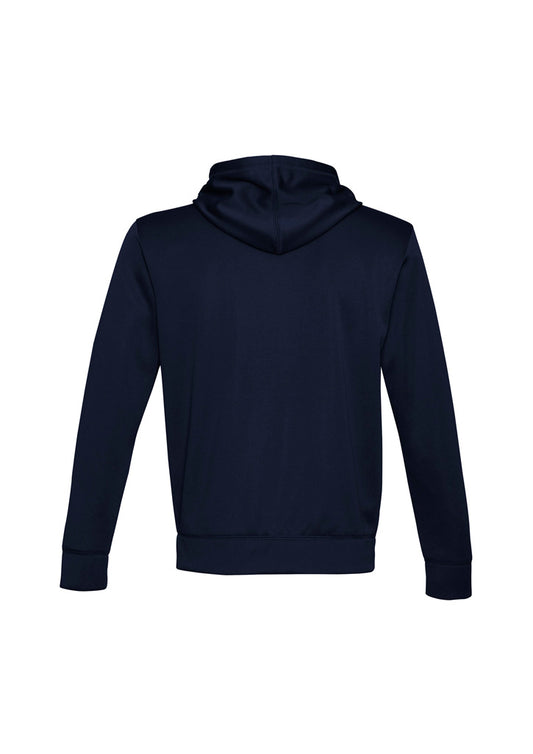 Biz Collection SW310M United Mens Hoodie in Navy/White - back view