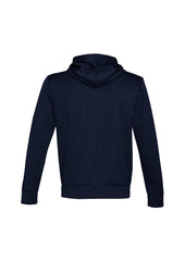 Biz Collection SW310M United Mens Hoodie in Navy/White - back view
