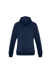 Biz Collection SW760L Crew Womens Hoodie in Navy - back view