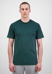 Everyday Mens Short Sleeve Tee - X2001M in Scarab Green - model