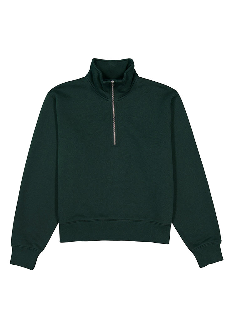 Everyday Womens 1/4 Zip - X2006W in Scarab Green