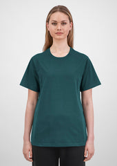 Everyday Womens Short Sleeve Tee - X2001W in Scarab Green - model