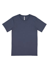 Basis Mens Short Sleeve Tee - X1001M in Steel Blue