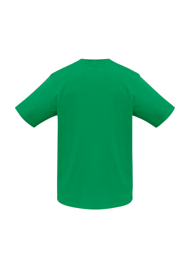 Biz Collection T10032 Ice Kids Short Sleeve Tee in Neon Green - back view