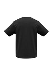 Biz Collection T10032 Ice Kids Short Sleeve Tee in Black - back view