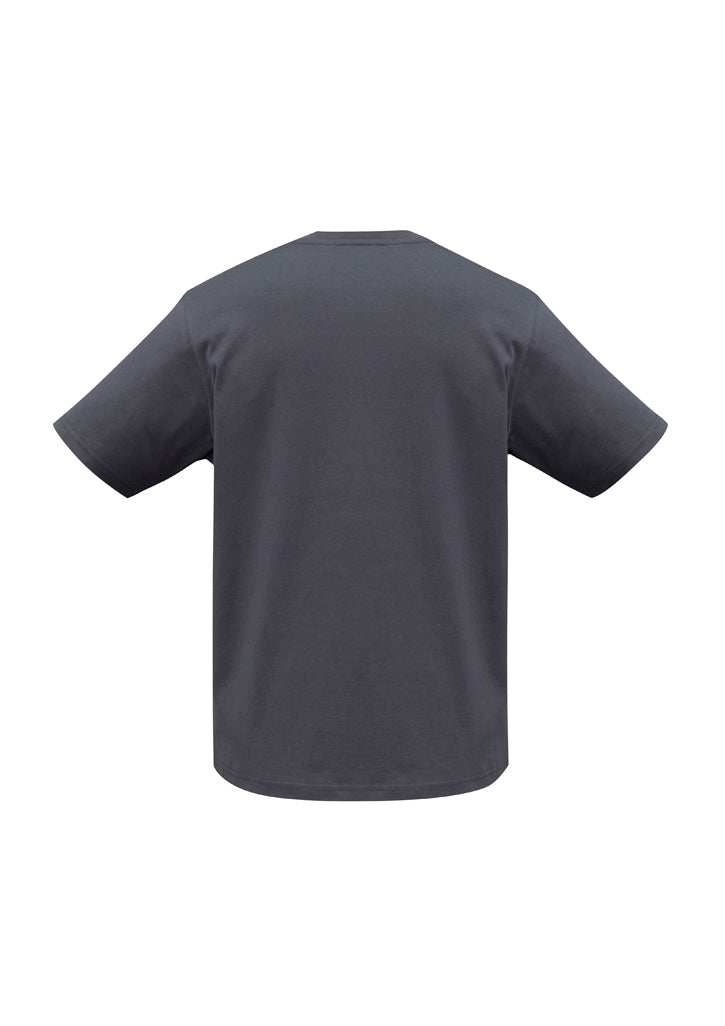 Biz Collection T10032 Ice Kids Short Sleeve Tee in Charcoal - back view