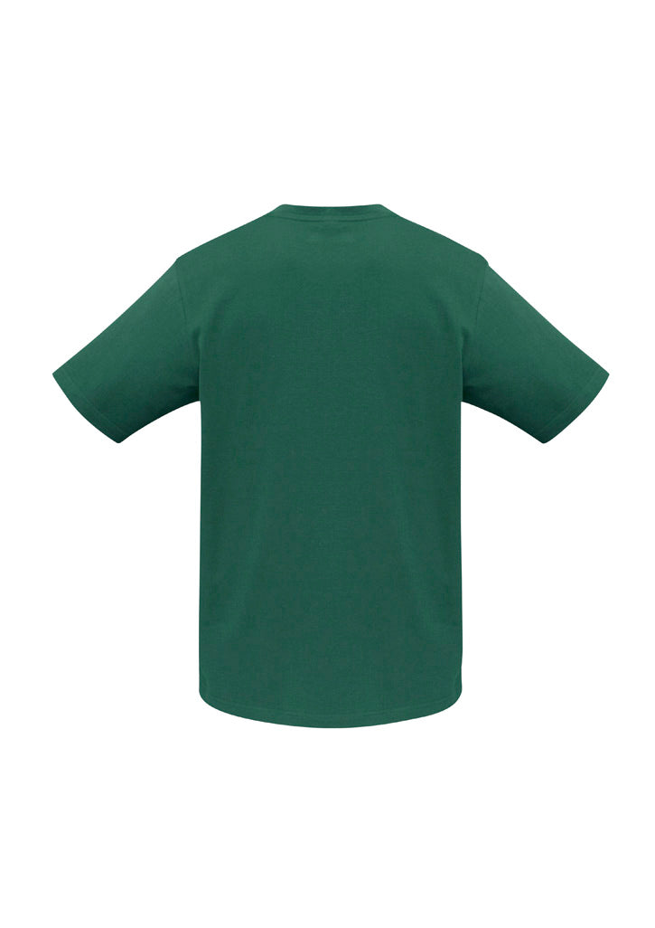 Biz Collection T10032 Ice Kids Short Sleeve Tee in Forest - back view