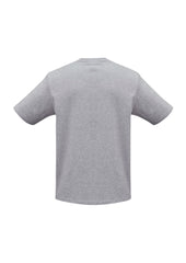 Biz Collection T10032 Ice Kids Short Sleeve Tee in Grey Marle - back view