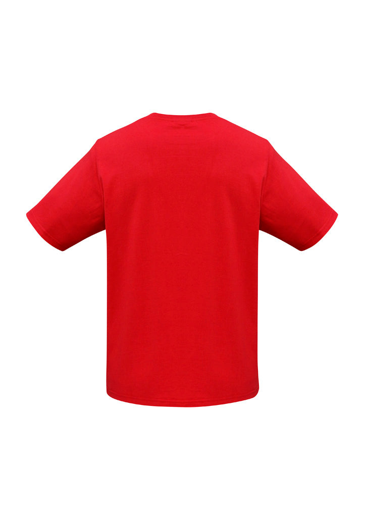 Biz Collection T10032 Ice Kids Short Sleeve Tee in Red - back view