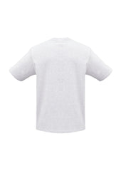 Biz Collection T10032 Ice Kids Short Sleeve Tee in Snow Marle - back view