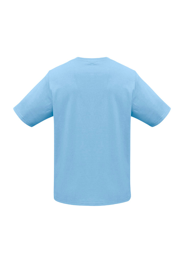 Biz Collection T10032 Ice Kids Short Sleeve Tee in Spring Blue - back view