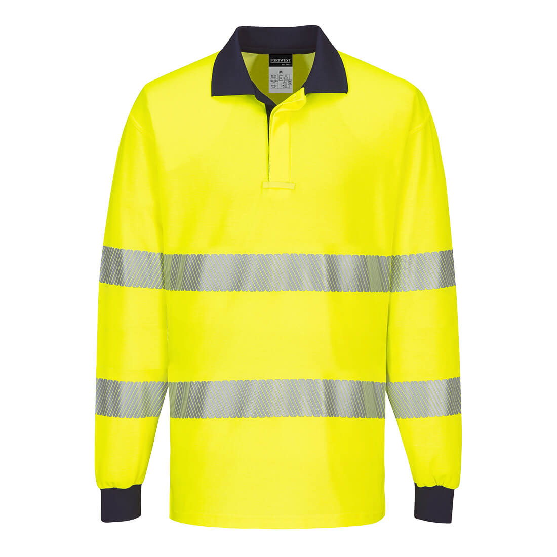 PW3 Hi-Vis Polo Shirt L/S - T186 - Portwest-1