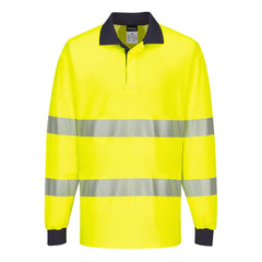 PW3 Hi-Vis Polo Shirt L/S - T186 - Portwest-1