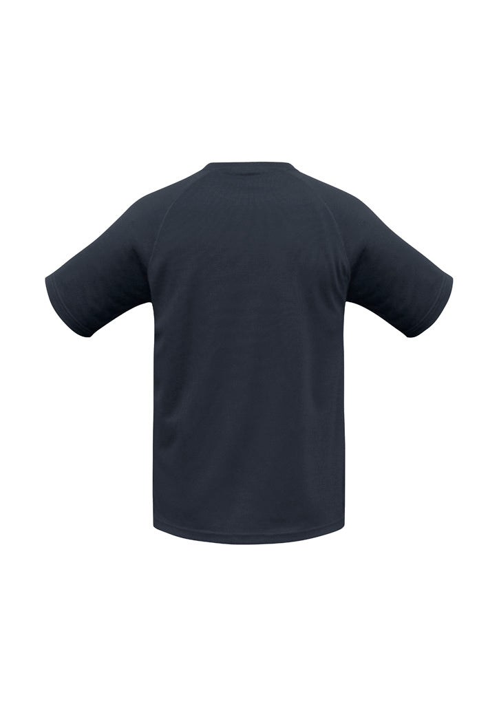 Biz Collection T301MS Sprint Mens Short Sleeve Tee in Navy - back view