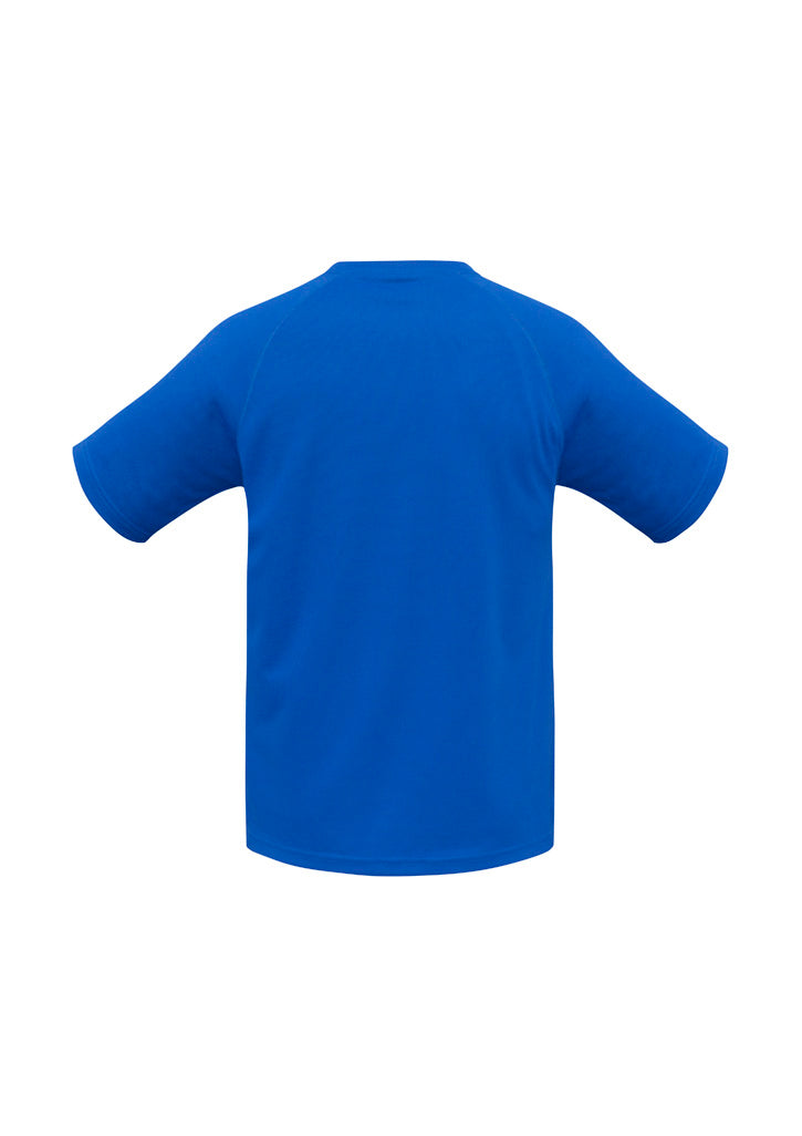 Biz Collection T301MS Sprint Mens Short Sleeve Tee in Royal - back view