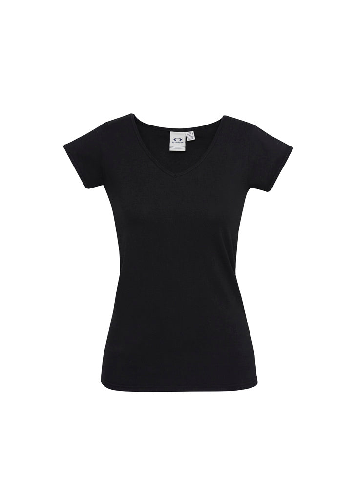 Womens Viva Short Sleeve Tee - T403L - biz-collection-0