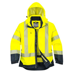 PW3 Hi-Vis Breathable Rain Jacket - T403 - Portwest-0