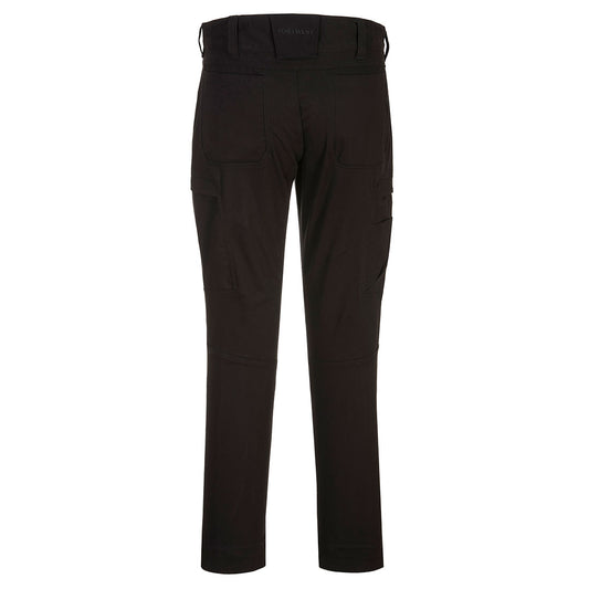 Portwest T801 KX3 Cargo Pants in Black - back view