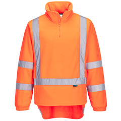 TTMC-W17 Hi-Vis X Back 1/4 Zip Polar Fleece  - TM601 - Portwest-0
