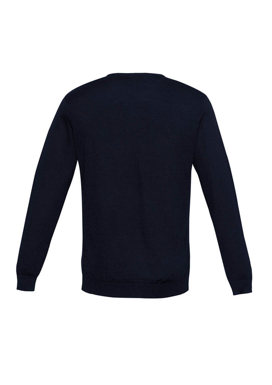 Biz Collection WP417M Milano Mens Pullover in Navy - back view