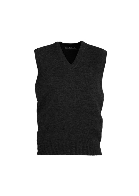 Mens Woolmix Knit Vest - WV6007 - biz-collection-0