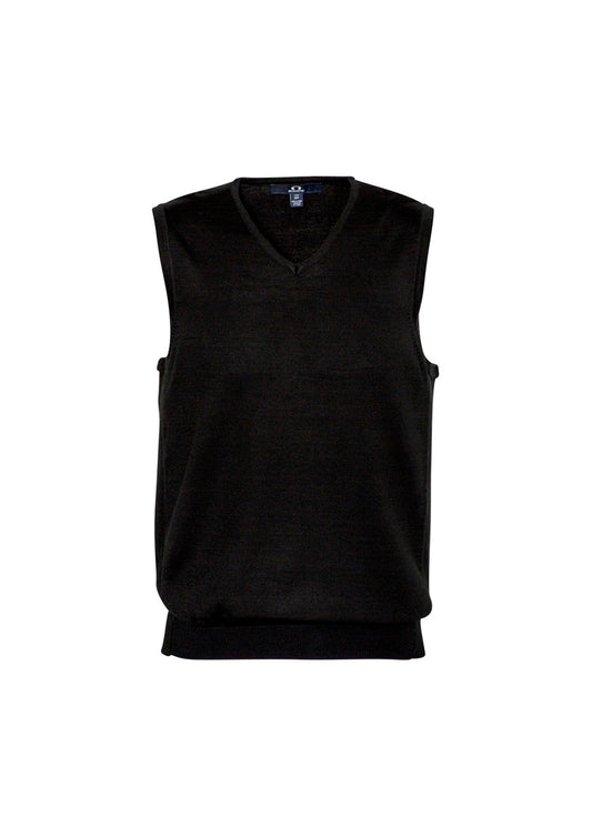 Biz Collection WV619M Milano Mens Vest in Black