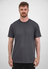 Everyday Mens Short Sleeve Tee - X2001M in Washed Black - model