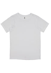 Basis Kids Short Sleeve Tee - X1001K in White