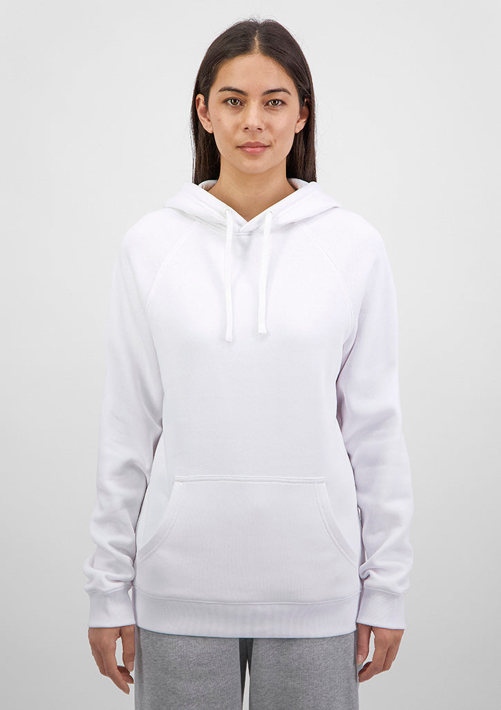 Basis Womens Hoodie - X1003W in White - model
