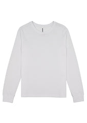 Basis Womens Long Sleeve Tee - X1002W in White