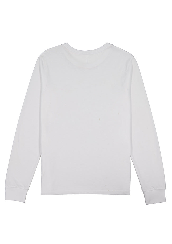 Basis Womens Long Sleeve Tee - X1002W in White