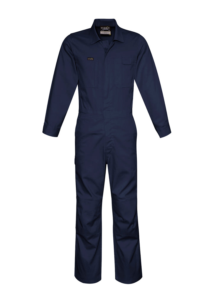 Mens Lightweight Cotton Drill Overall - ZC560 - syzmik-0