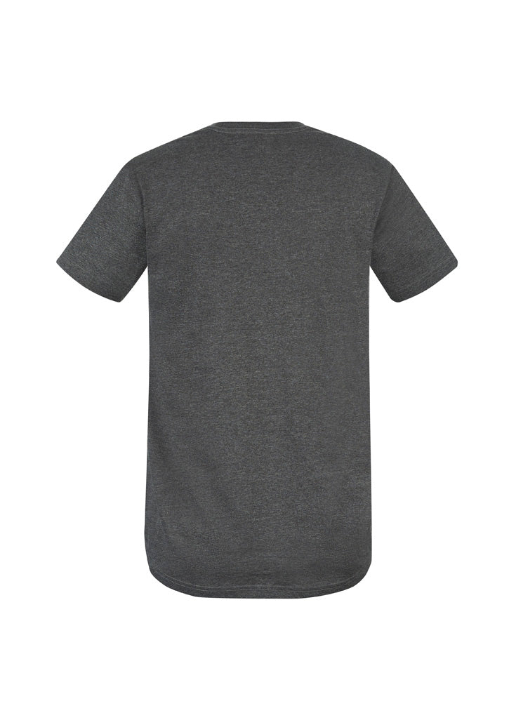 Syzmik ZH135 Mens Streetworx Tee in Charcoal Marle - back view