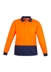 Unisex Hi Vis Basic Long Sleeve Polo - ZH232 - syzmik-5